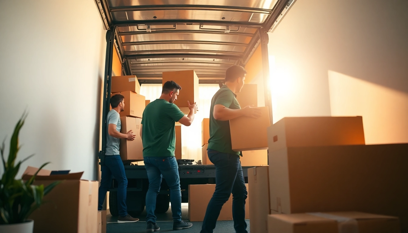 Apex Residential Packing and Moving Services showcasing professional movers packing and loading a home in Calgary efficiently and carefully.
