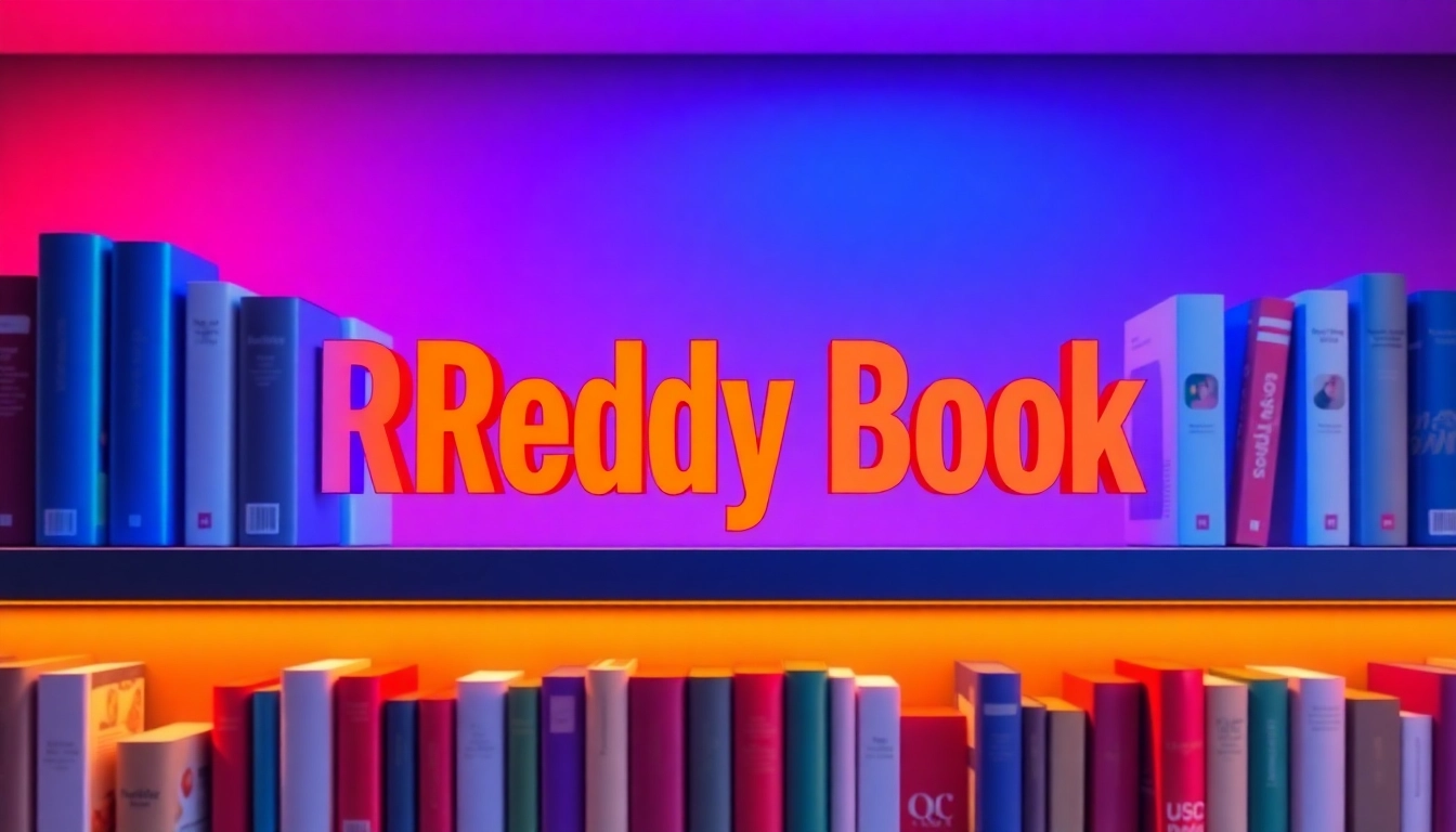 Reddy Book online platform showcasing vibrant digital books and user interface, inviting users to explore reading options efficiently.