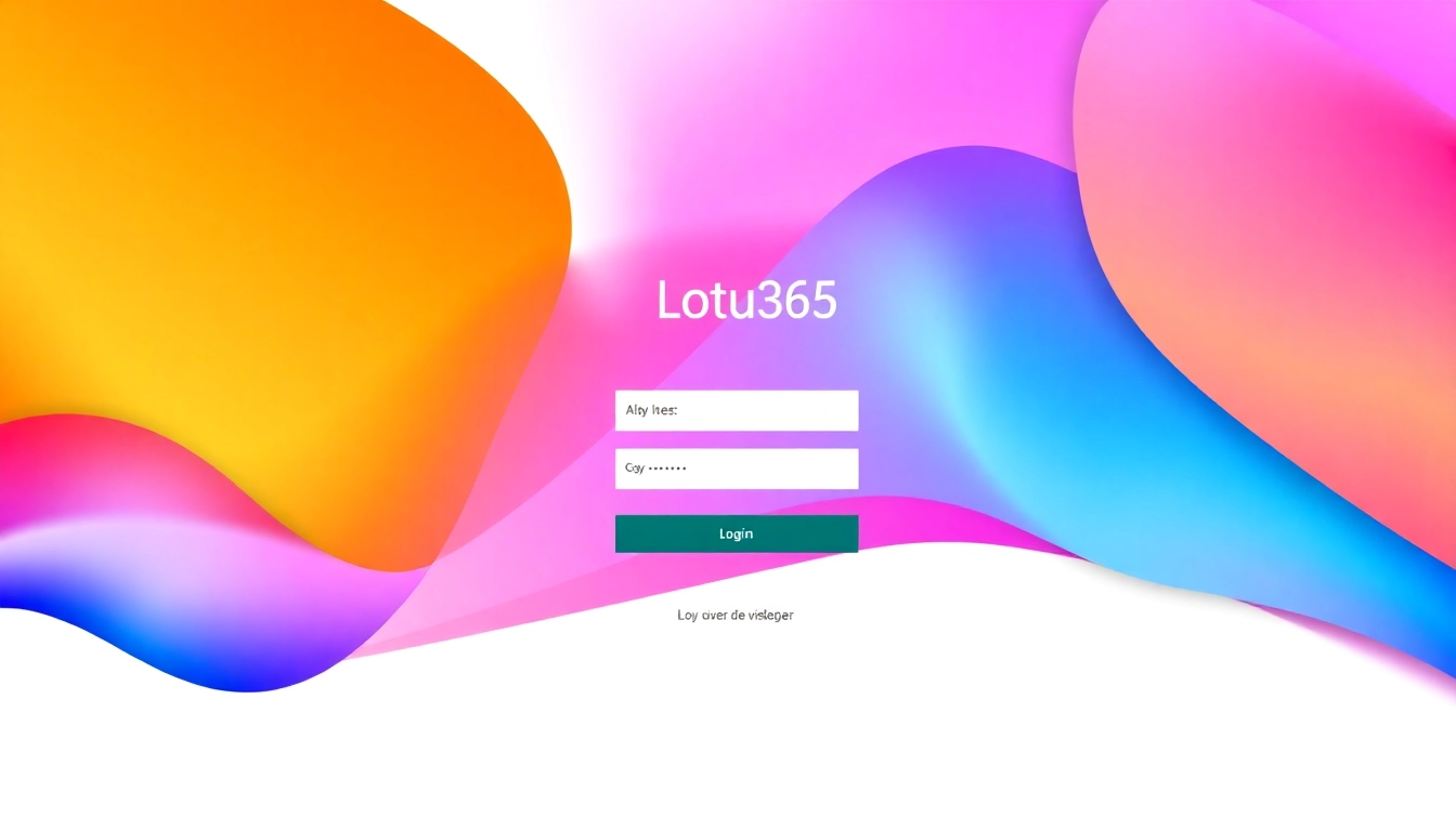 Secure Lotus365 Login screen with modern design and easy access for users to betting platform