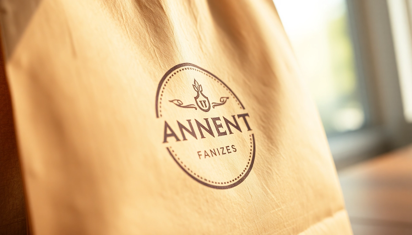 High-quality torba papierowa being filled with fresh bakery products, showcasing eco-friendly