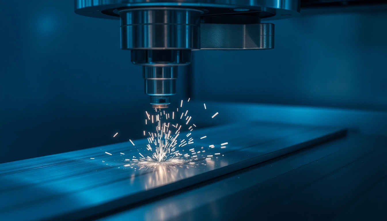 High-quality frezowanie process with CNC milling aluminum component in a professional workshop