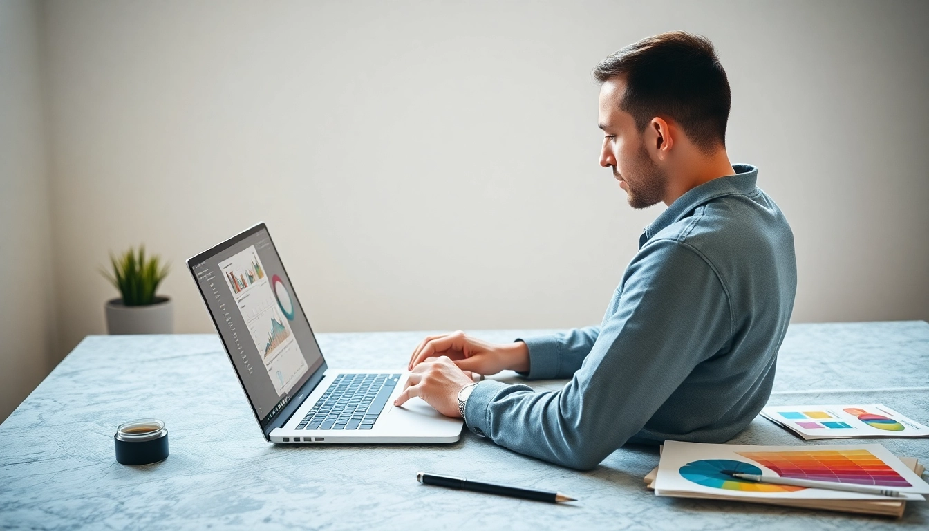 Freelance design jobs France Creative professional working remotely on graphic projects with