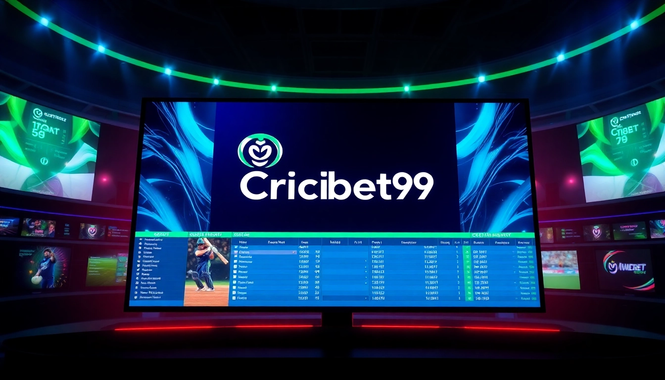 Professional image illustrating Cricbet99 club features with sportsbook interface and live