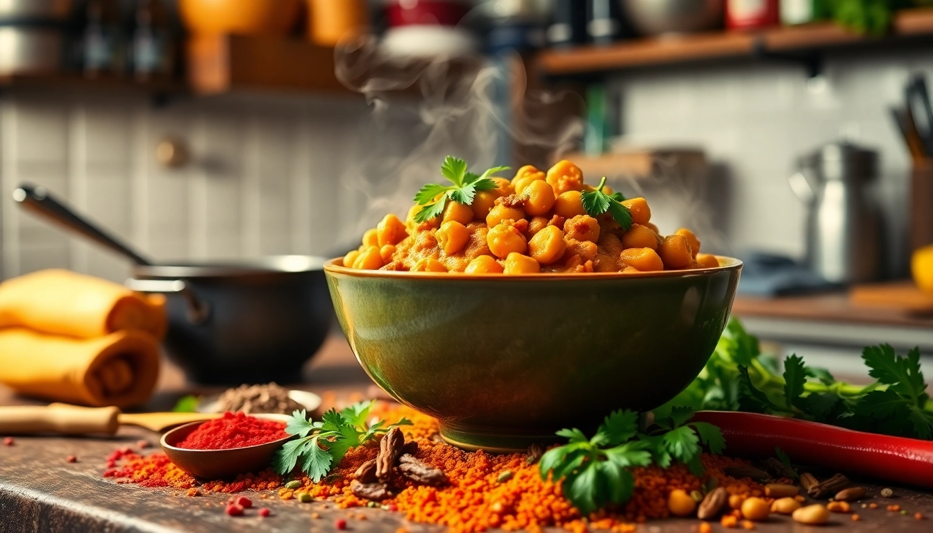 High-quality Ready to Eat Chana Masala served in a bowl with garnishes, appealing to food